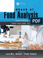 Nollet 2015 - Handbook of Food Analysis PDF