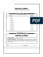 Metallurgy