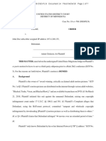 MND 18 CV 00768 DSD FLN Document 14