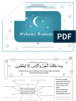 Welcome Ramadan Activity Book