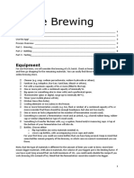 Hand Out Home Brewing