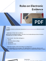 Rules On Electronic Evidence