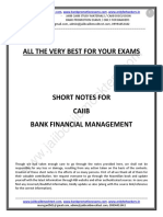 CAIIB-BFM-Short Notes by Murugan