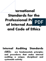 International Standards For The Professional Practice of Internal Auditing and Code of Ethics