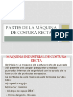 Partes de La Máquina de Costura Recta