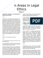 Problem Areas in Legal Ethics: Week 2