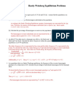 Hardy Weinberg Problem Set KEY