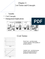 Basic Cost Terms and Concepts