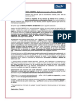 CARTA DE CABLEVISIÓN / FIBERTEL - Explicaciones Legales y Técnicas - (8/09/10)
