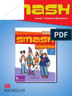 Smash 1 Grammar Worksheets