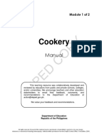 Cookery LM Mod.1 SHS v.1 PDF