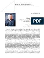 Malcom Jhon Mcperson Biografia Subsurface Mine Ventilation Services