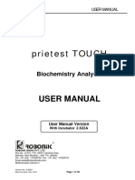 Prietest Touch User Manual