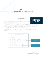 Object Oriented Programming Assignment