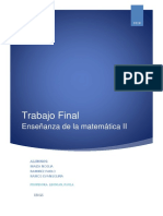 Planificación de Función Cuadrática