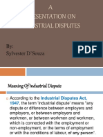 Industrial Disputes - Adjudication