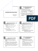 Adverse Drug Reactions