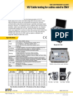 VLF-65E: VLF Cable Testing For Cables Rated To 35kV
