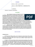 Petitioner Vs Vs Respondents J. Gonzales Orense Venancio H. Aquino