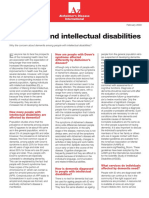 Down Syndrome Cognitive Disability