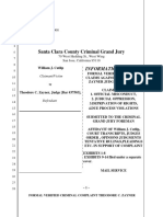 Theodore C. Zayner, Criminal Grand Jury Complaint