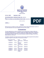 G.R. No. 129910 September 5, 2006 The International Corporate Bank, Inc., Petitioner, Court of Appeals and Philippine National Bank, Respondents