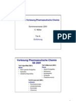 Medizin - Pharmazeutische Chemie