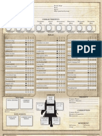 Dark Heresy Character Sheet 5 Page