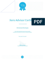 Xero Certification