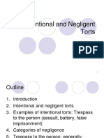 2 - Intentional & Negligent Torts PDF