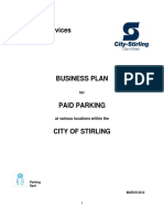 Paid Parking Business Plan PDF