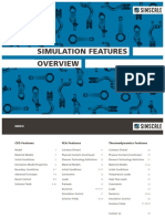 SimScale Simulation Features Overview PDF