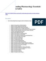 2011 Understanding Pharmacology Essentials For Medication Safety