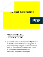 Special Education