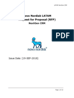 RFP - Novo Nordisk Latam - Nextgen CRM