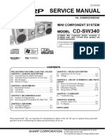 Sharp cd-sw340 PDF