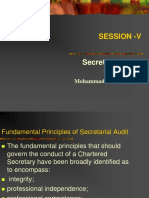 Secretarial Audit Guidelines