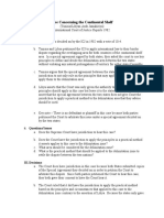 Case Concerning The Continental Shelf: I. Facts