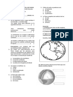 Examen Naturales Cuarto Grado de Primaria