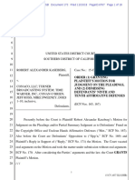 Kaseberg V Conaco Order