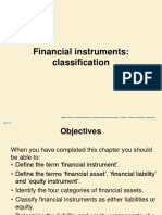 Financial Instrument Classification