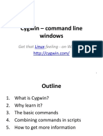 Cygwin Commands PDF