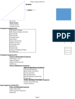 Chart of Accounts Format - Ods