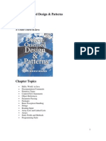 Object Oriented Design and Patterns