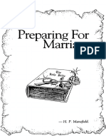 Preparing For Marriage