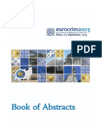 Eurocrim2015 Book of Abstracts PDF