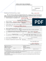 Affidavit On Copyright Co-Ownership Multiple Authors