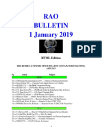 Bulletin 190101 (HTML) Edition