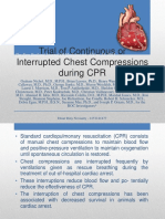 Trial of Continuous or Interrupted Chest Compressions During CPR