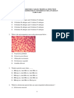 Soal MCQ IMO Tropical Infection Tahap 1